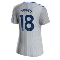 Echipament fotbal Everton Ashley Young #18 Tricou Treilea 2023-24 pentru femei maneca scurta